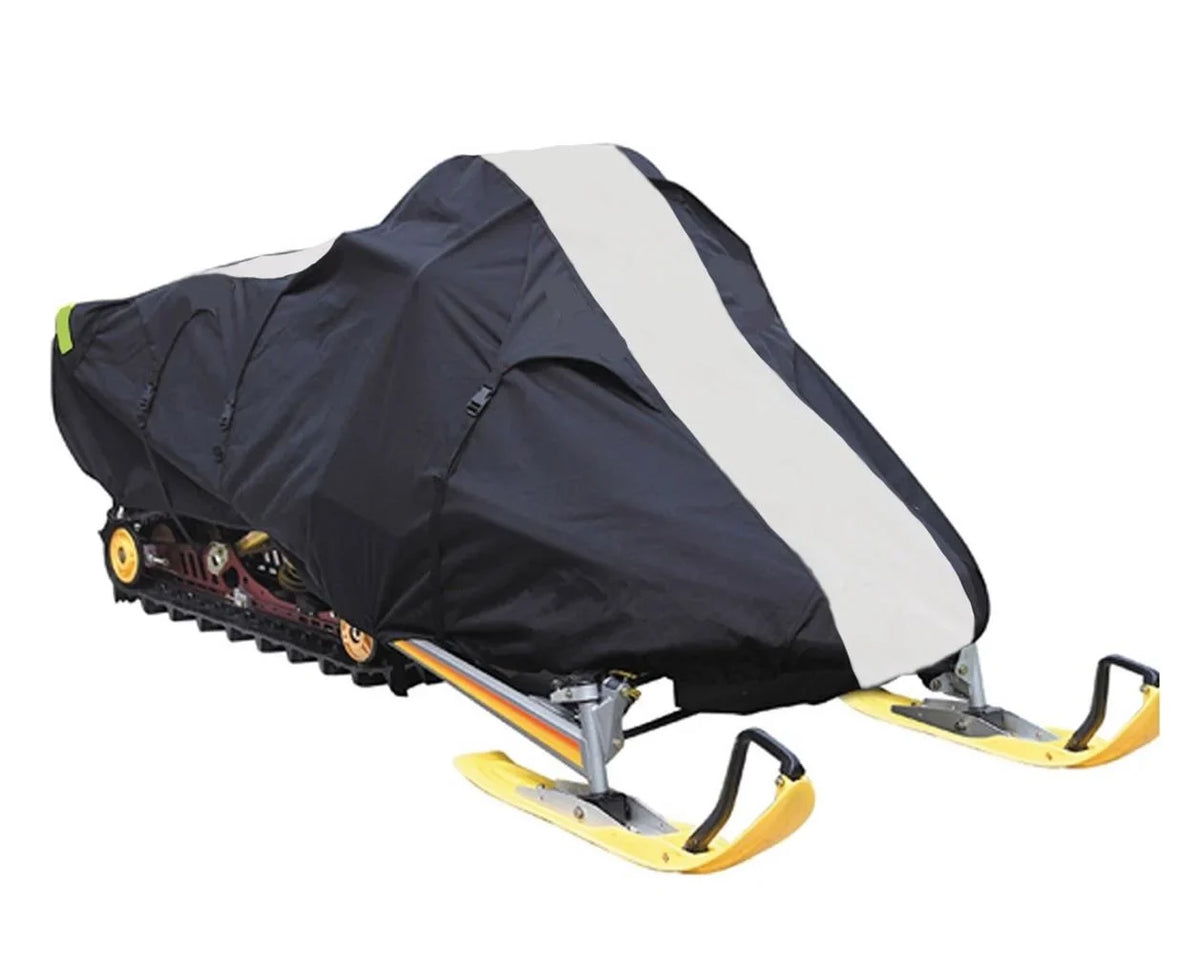 600D Snowmobile Travel and Storage Cover Compatible for 2004-2004 Model Year Ski Doo Bombardier   2  800 Sleds. Slush and Mud Protection