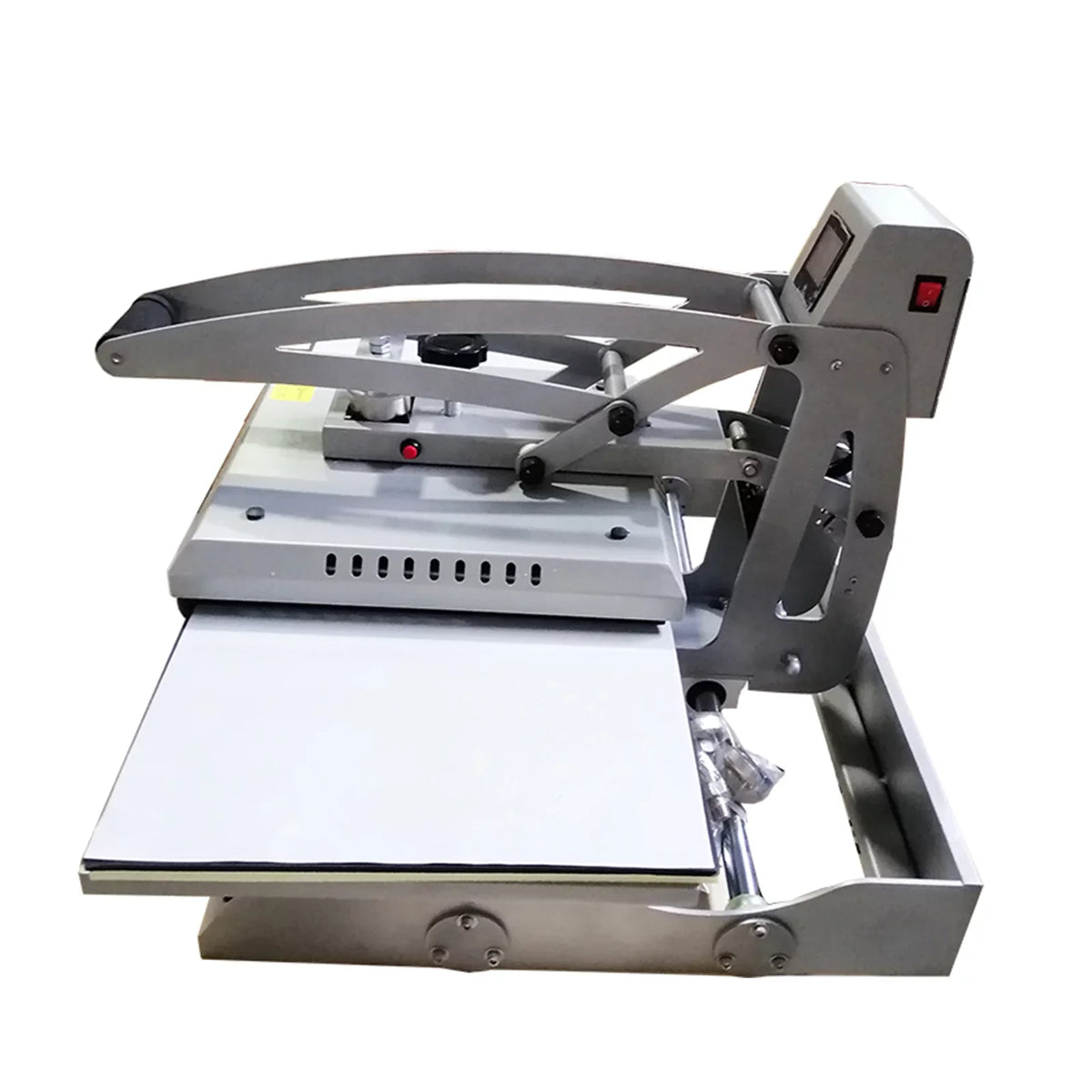 15x15in Flat Heat Press Machine Double Station Magnetic Heat Sublimation Transfer Cloth Bag Printing