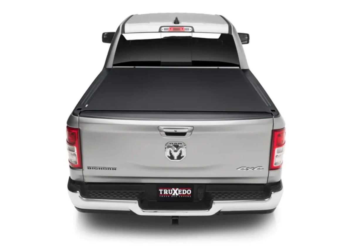 TruXedo Pro X15 Soft Roll Up Truck Bed Tonneau Cover | 1484901 | Compatible with 2019 - 2023 Dodge Ram 1500 w/RamBox, w/ or w/out Multi-Function (Split) Tailgate 5' 7" Bed (67.4")