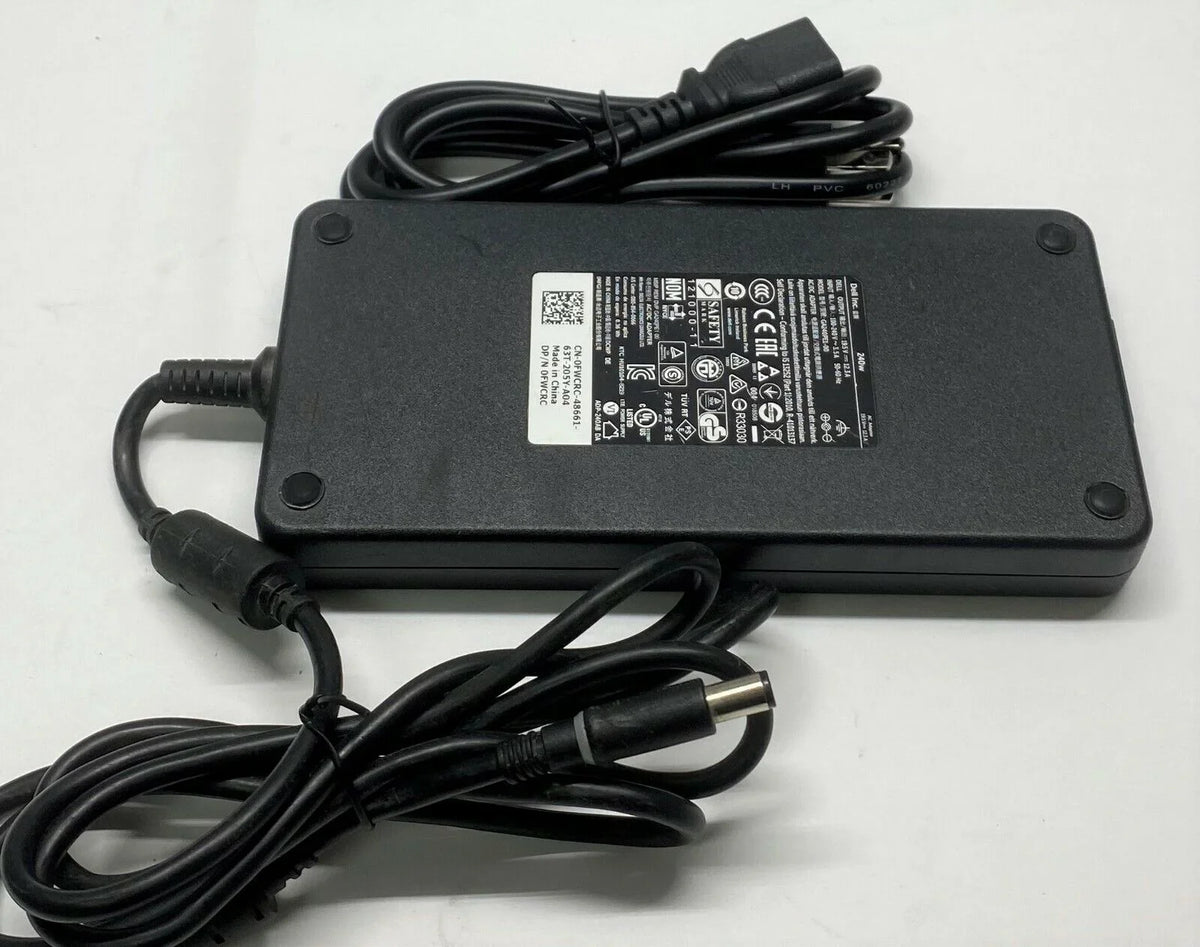 Lot of 10 Genuine Dell 240W 19.5V 12.3A Laptop Power Charger GA240PE1-00