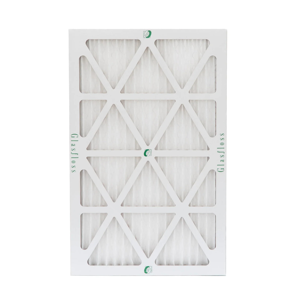 Glasfloss  14x25x1  10 Pleated  Furnace Air Filters. Box of 4. Exact Size: 13-1/2 x 24-1/2 x 7/8