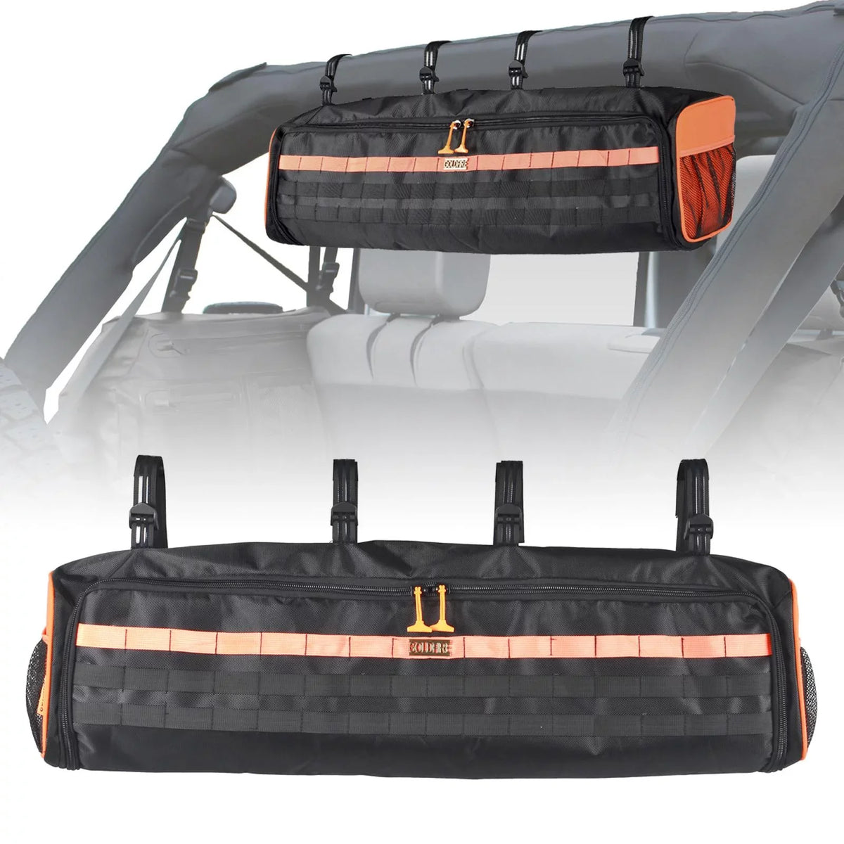 Roll Bar Storage Bag High Capacity Interior Accessories Car Trunk Organizer Box Case for Lj    1955