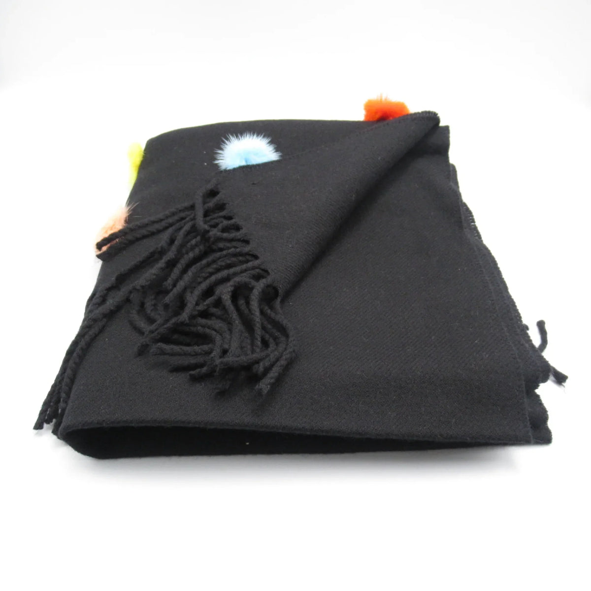 Pre-Owned  Scarf Black FXT32150IF0QA1 (Like New)