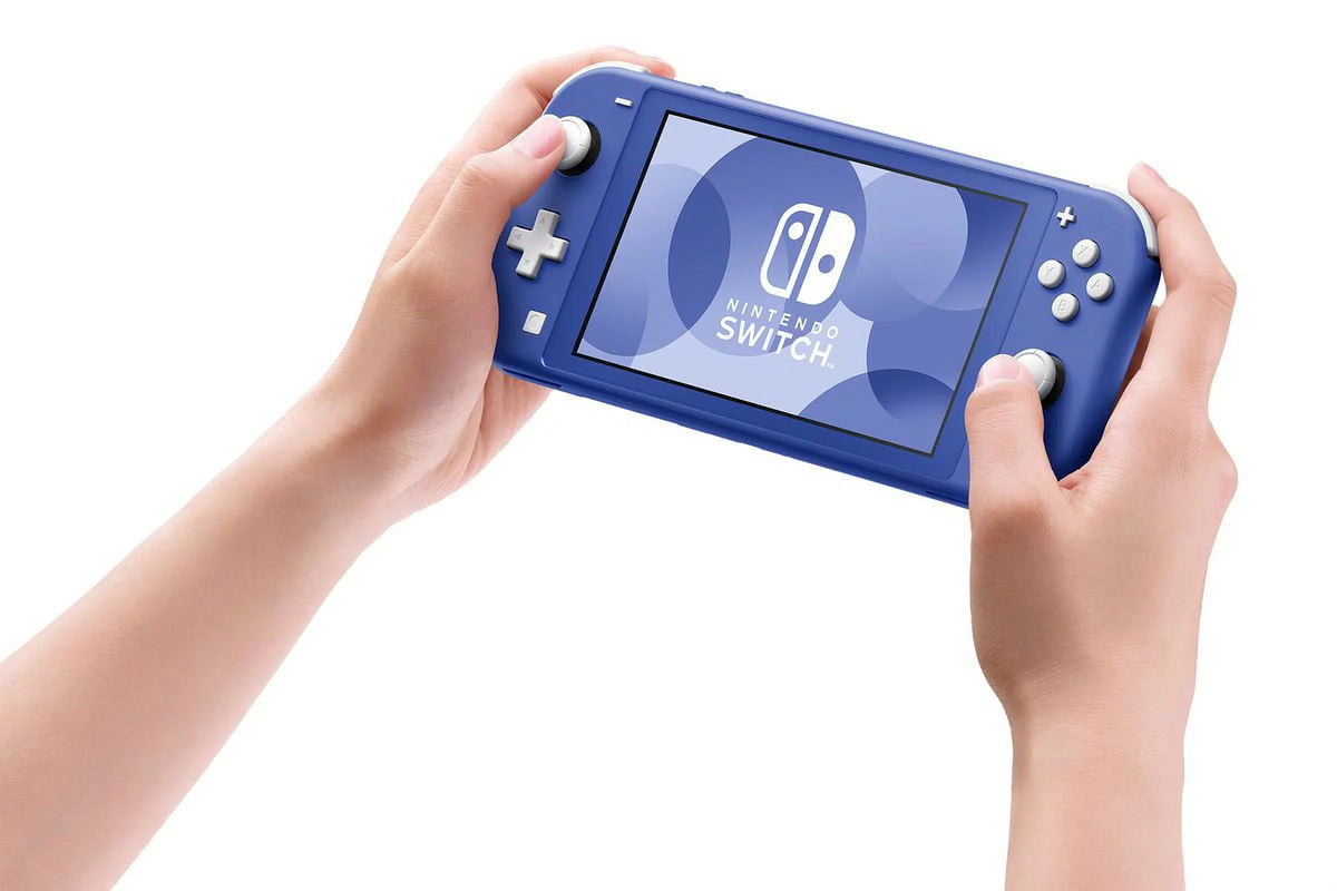 Nintendo Switch Lite Blue with Pokemon Legends: Arceus & Mytrix Accessories