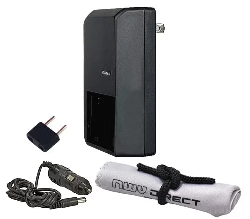 Sony Handycam -XR500V Off Camera 'Intelligent' Rapid Charger + Nwv Direct Microfiber Cleaning Cloth.