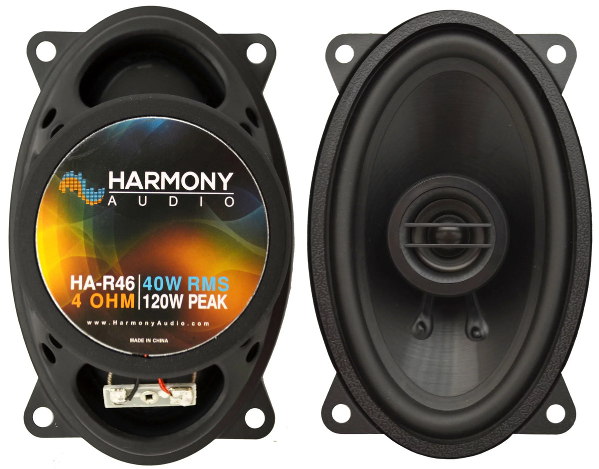 Fits Fiat Bertone X 1/9 1985-1988 Rear Deck Replacement Harmony -R46 Speakers