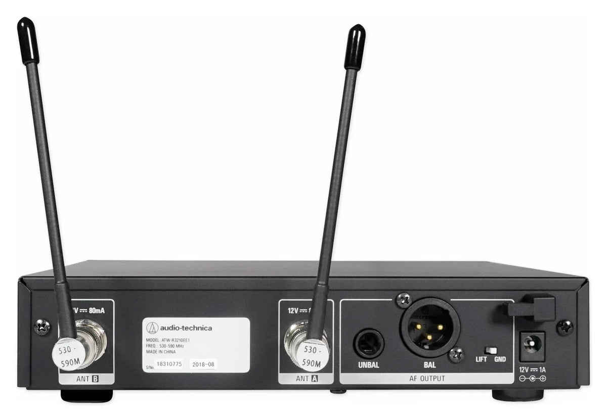 Audio Technica -3212/C710DE2 Wireless Handheld Mic+Tower Home Theater Speaker