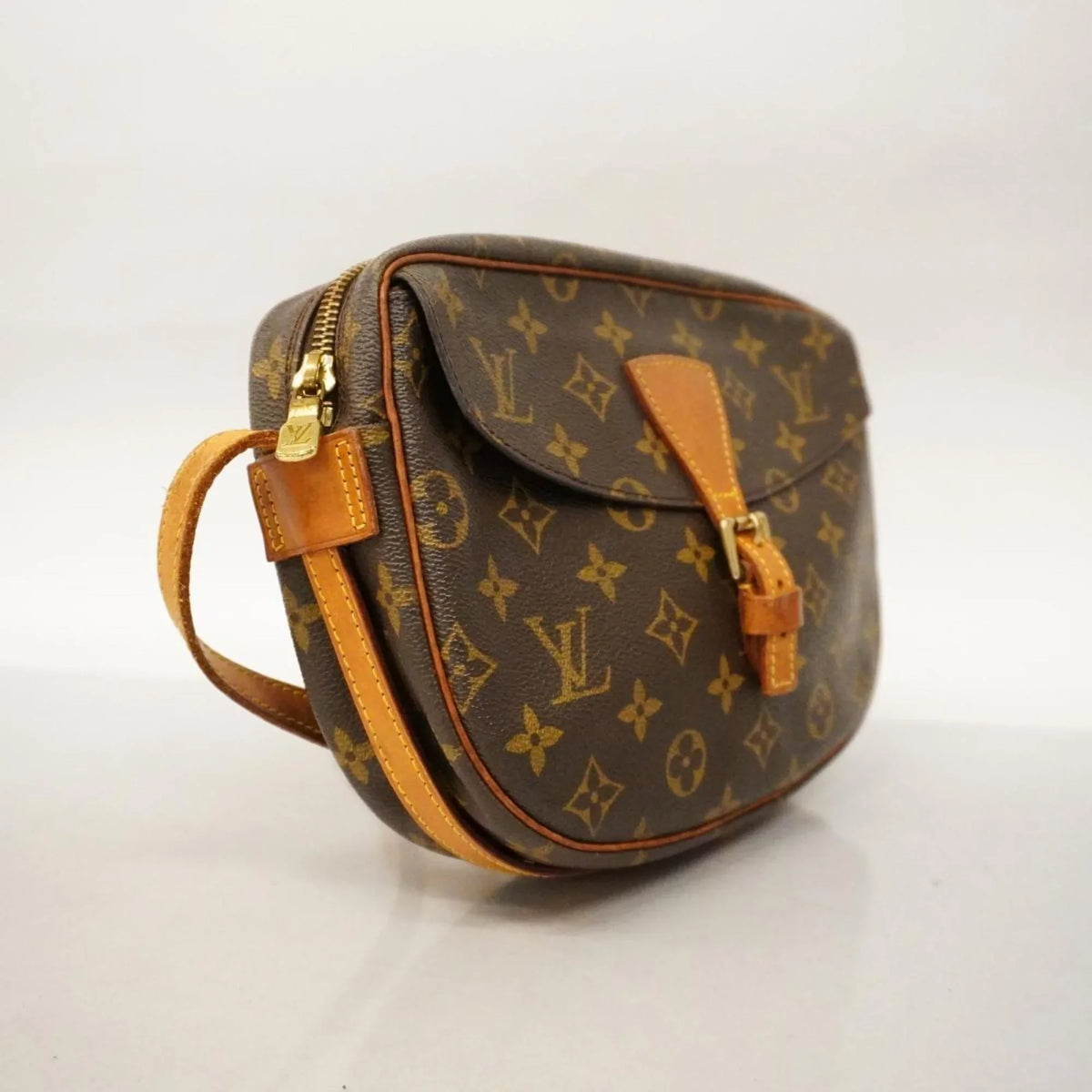 Pre-Owned Louis Vuitton Shoulder Bag Monogram Jeune Fille  M51226 Brown Ladies (Good)